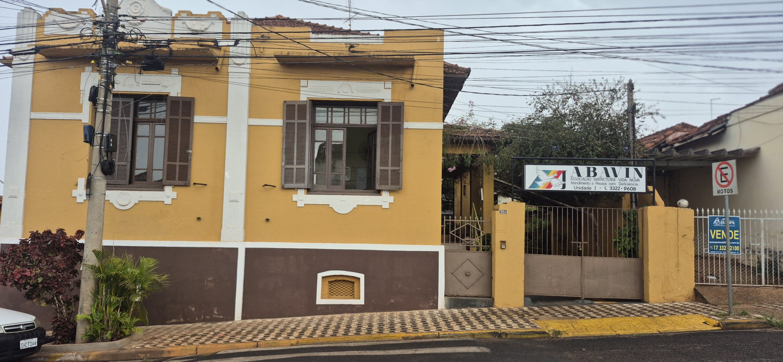 Fachada da ABAVIN em Barretos